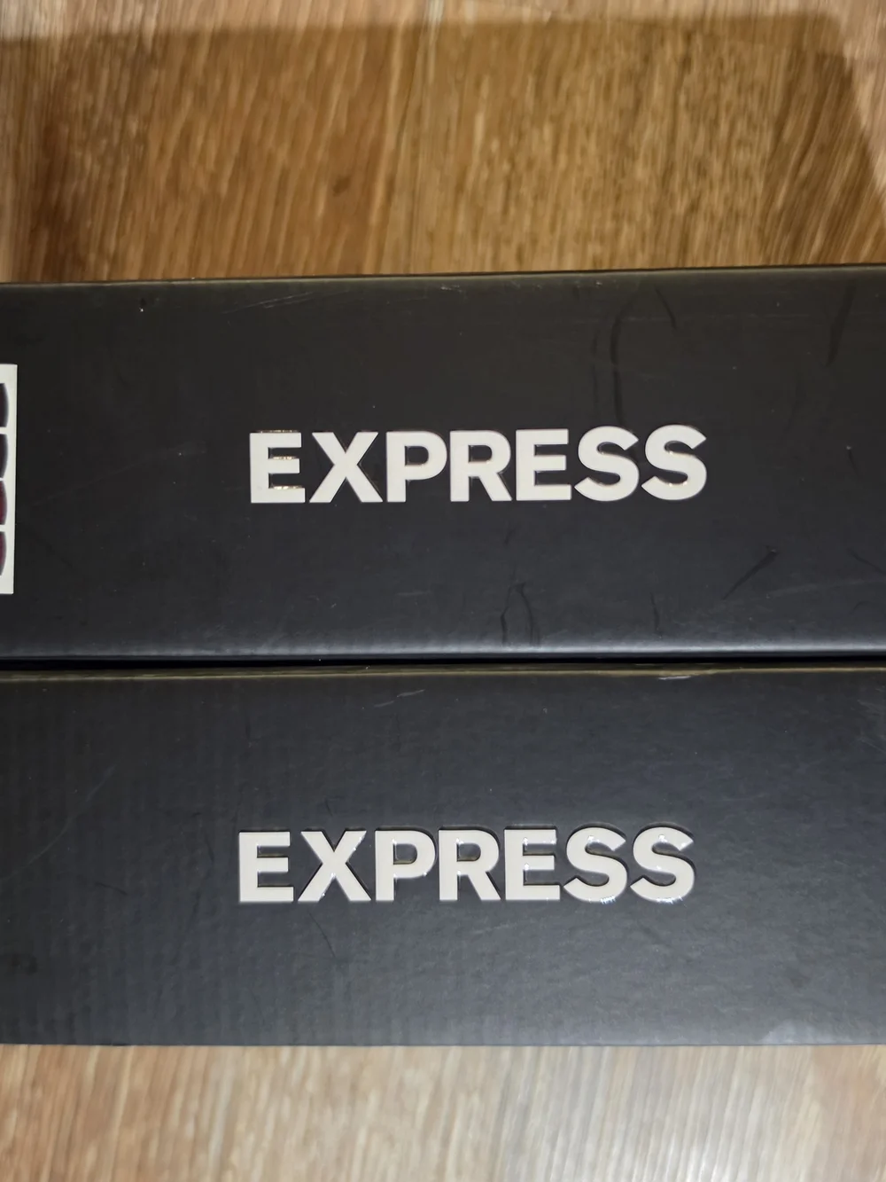 Express Men's Performance Boxer Briefs - Black & Gray (4-Packx2boxes)